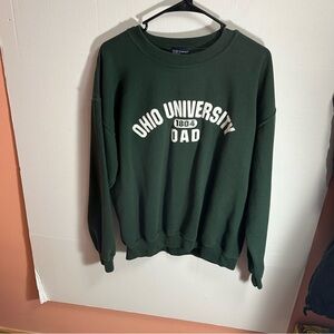 Ohio University Dad Sweatshirt Men’s Large Green